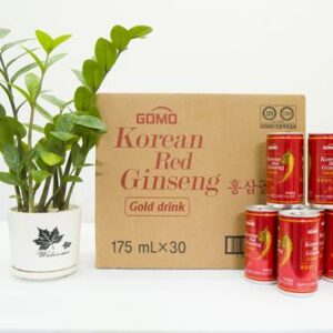 Nước Sâm GOMO Korean Red Ginseng Gold Drink (thùng 30 lon)
