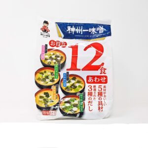 Soup Miso Shinsyuichi ăn liền 12 gói (2 loại) Loại thường