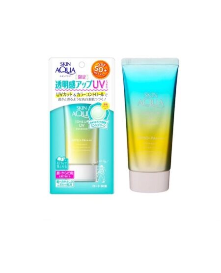 Kem chống nắng nâng tông da Skin Aqua SPF50+ PA++++ 80g (2 loại) Da nhạy cảm