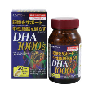 Viên uống bổ sung DHA 1000 ITOH 120 viên 20 ngày