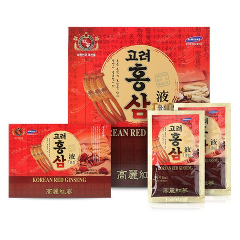 Nước Hồng Sâm KANGHWA Hàn Quốc hộp 60 gói * 80ml Korean Red Ginseng Gold