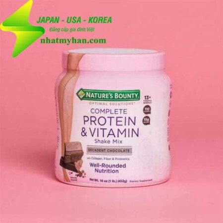 bot protein natures bounty complete protein vitamin 453g chocolate tai ho chi minh