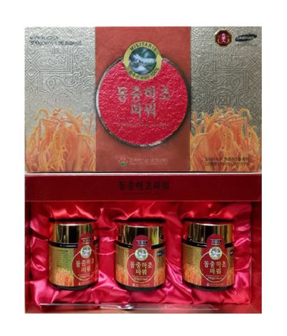 Cao Đông Trùng Hạ Thảo BIO Hàn Quốc hộp 3 lọ * 100g
