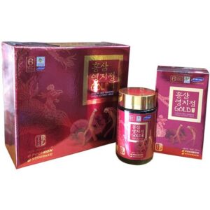 Cao hồng sâm linh chi Pocheon Korean Red Ginseng Lingzhi Extract Gold 2 lọ x 240g