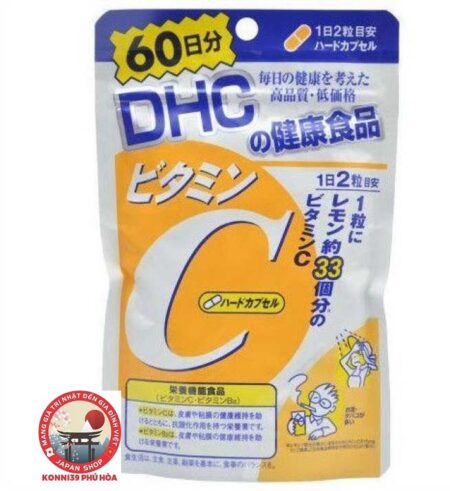 Vitamin C DHC 120 viên 60 ngày