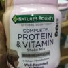 Bột Protein Nature’s Bounty Complete Protein & Vitamin 453g Vị Socola