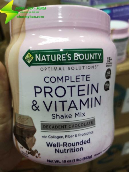 gia tai kho bot protein natures bounty complete protein vitamin shake mix tai shop nhatmyhan
