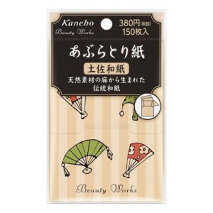 Giấy thấm dầu Kanebo Beauty Works 160 tờ (giấy Tosawashi kiểu Nhật)