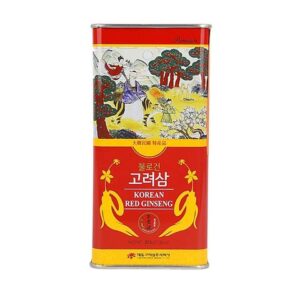 Hồng Sâm Củ Khô Hộp Thiếc Daedong Hàn Quốc 150g (6-10 Củ)