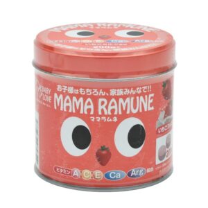 Kẹo cho trẻ biếng ăn MAMA RAMUNE 200 viên (2 loại) Vị dâu