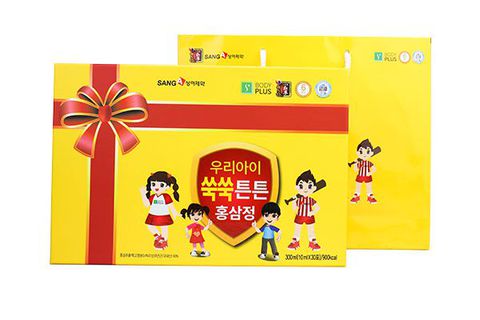 Nước Hồng sâm trẻ em SANGA Hàn Quốc hộp 30 gói * 10ml (hồng sâm baby)