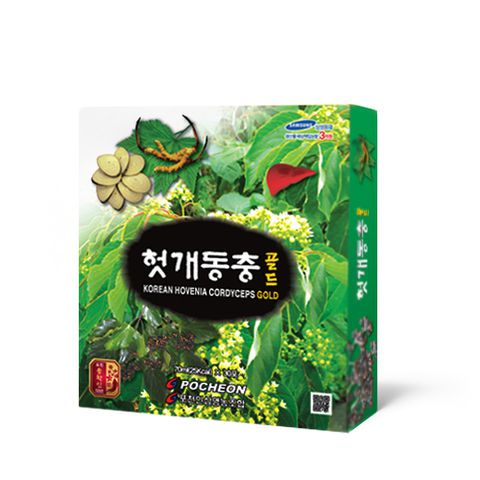 Nước Bổ Gan Đông Trùng Korean Hovenia Cordyceps Gold Hàn Quốc