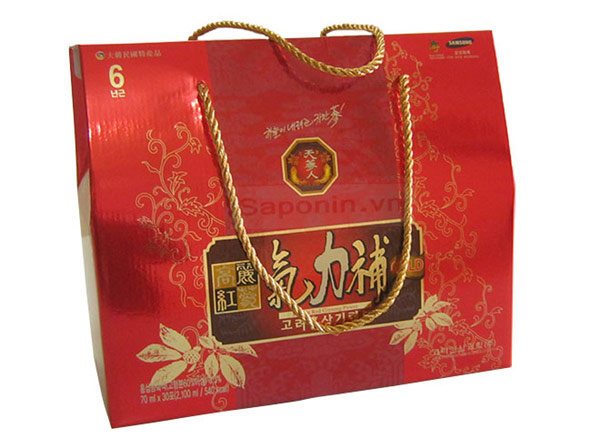 Nước ép hồng sâm Hàn Quốc 6 tuổi hộp 30 gói