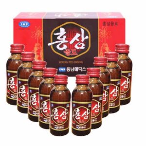 Nước Hồng Sâm Cao Cấp Hàn Quốc KOREAN RED GINSENG Hộp 10 chai