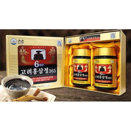 Cao Hồng Sâm 6 Năm 365 Hộp 2 Hũ * 240g