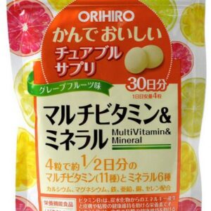 Viên bổ sung khoáng chất và vitamin orihiro dạng túi 120 viên