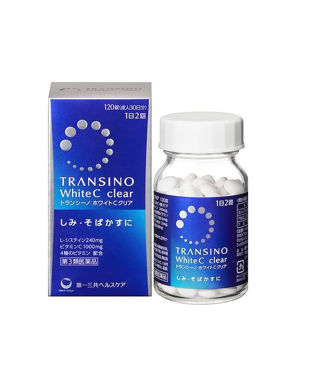 Viên uống trị nám Transino white 120 viên (Xanh)