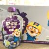 Thạch Hoa Quả Vị Nho Paldo Pororo Hàn Quốc Túi 120ml