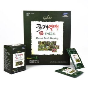Nước bổ gan, giải rượu GREENBIO Hàn Quốc (Honvenia Dulcis Thunberg Gift Set)