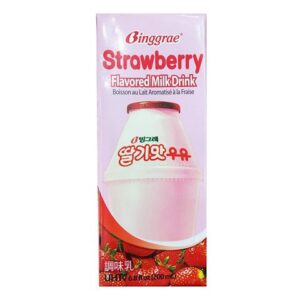 Sữa tươi Hàn Quốc Hương Dâu Binggrae Strawberry 200ml