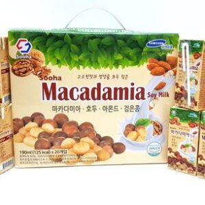 Sữa Maccadamia (Macca) Hàn Quốc Thùng 20 hộp x 190ml