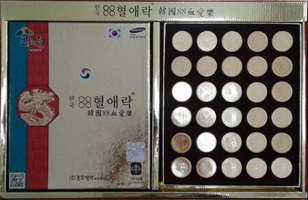 Viên Uống Ổn Định Huyết Áp Gyeongju Hàn Quốc Hộp 60 Viên